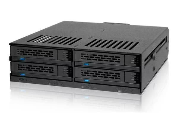 ICY Dock ExpressCage MB324SP-B - Lagringsdrevhylse - 2.5" - svart Sort