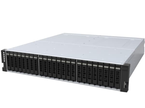 WD 2U24 Flash Storage Platform 2U24-1005 - Lagerskap - 11.52 TB - 24 brønner (SATA-600) - SSD 960 GB x 12 - kan monteres i rack - 2U
