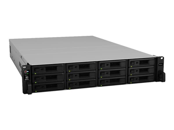 Synology RackStation RS3618xs, NAS, Teline ( 2U ), Intel® Xeon® D, D-1521, Musta
