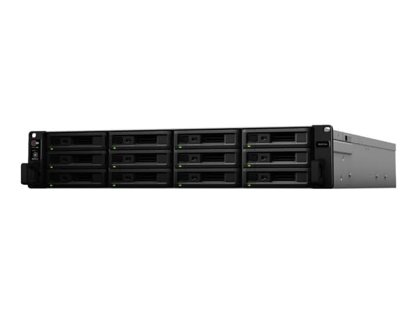 Synology RackStation RS3618xs, NAS, Teline ( 2U ), Intel® Xeon® D, D-1521, Musta musta