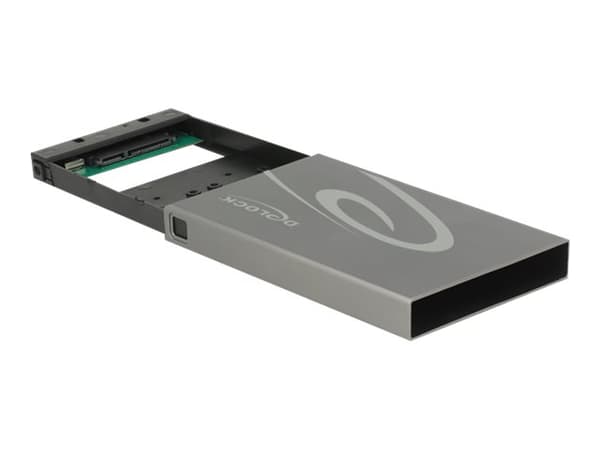 DeLOCK - Lagringskontroll - 2,5" - SATA 6Gb/s - USB-C - svart