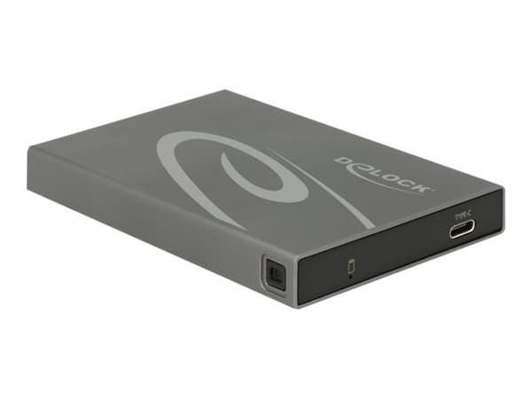 DeLOCK - Lagringskontroll - 2,5" - SATA 6Gb/s - USB-C - svart