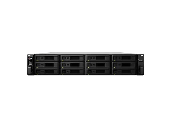Synology RX1217RP - Lagerskap - 12 brønner (SATA-600) - kan monteres i rack - 2U