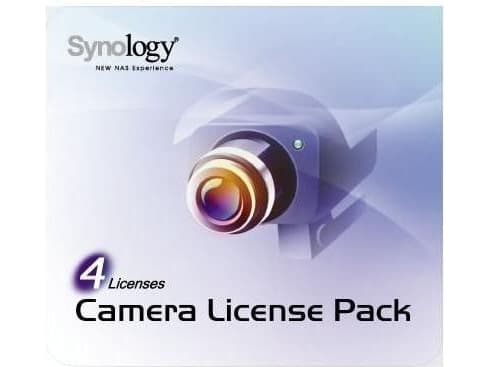 Synology 4 cam Lic Pack, 4 lisenssiä(iä)