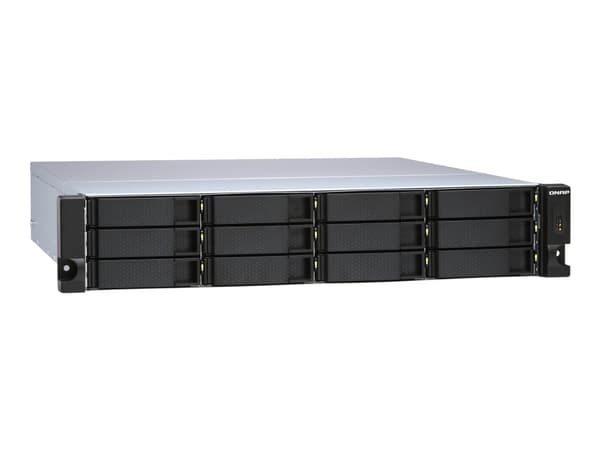 QNAP TL-R1200S-RP - Harddiskarray - 12 brønner (SATA-600) - SATA 6Gb/s (ekstern) - kan monteres i rack - 2U