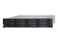 Miniatyrbilde 2 av 5: QNAP TL-R1200S-RP - Harddiskarray - 12 brønner (SATA-600) - SATA 6Gb/s (ekstern) - kan monteres i rack - 2U