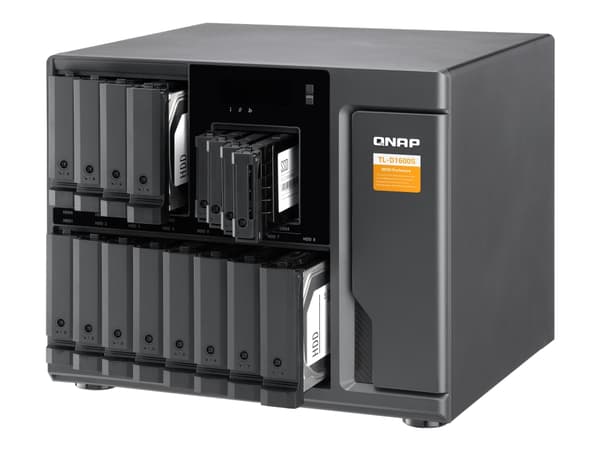 QNAP TL-D1600S - Hårddiskmatris - 16 fack (SATA-600) - SATA 6Gb/s (extern)