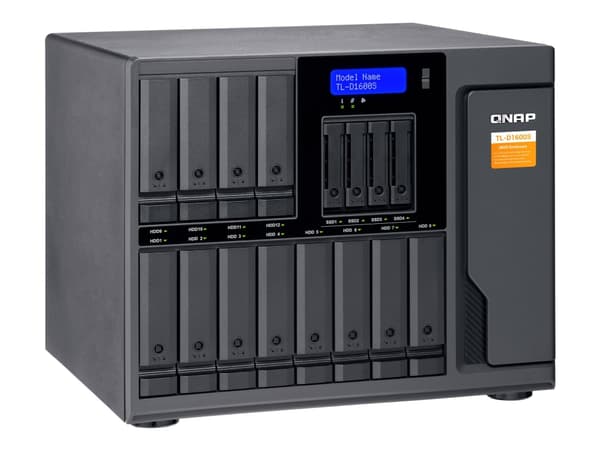 QNAP TL-D1600S - Hårddiskmatris - 16 fack (SATA-600) - SATA 6Gb/s (extern)