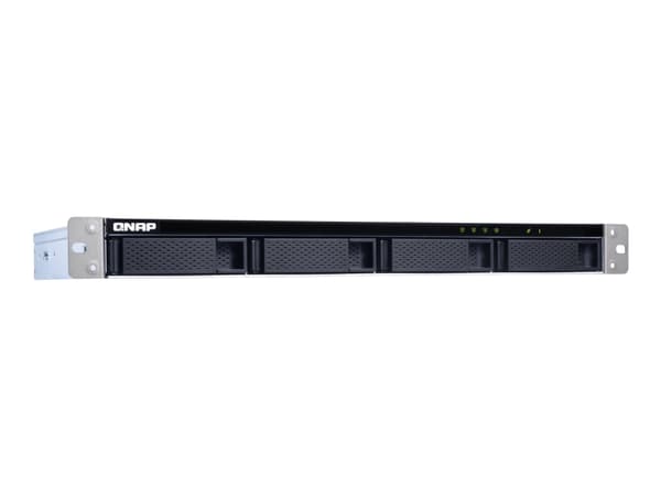 QNAP TL-R400S - Harddiskarray - 4 brønner (SATA-600) - SATA 6Gb/s (ekstern) - kan monteres i rack - 1U