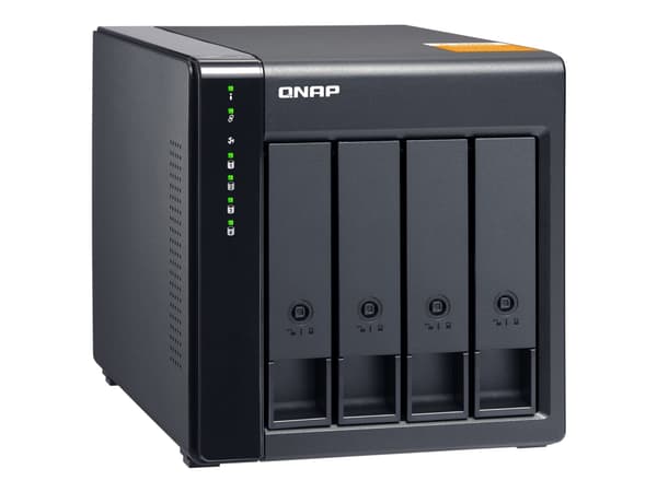 QNAP TL-D400S - Harddiskarray - 4 brønner (SATA-600) - SATA 6Gb/s (ekstern)