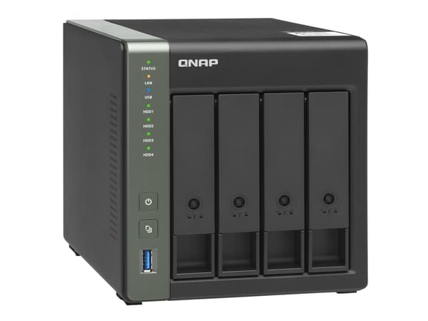 QNAP TS-431X3 - NAS-server - 4 fack - SATA 6Gb/s - RAID RAID 0, 1, 5, 6, 10, JBOD, 5 hot spare, 6-reservsnabbyte, 10 hot spare - RAM 4 GB - Gigabit E