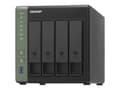 Miniatyrbild 2 av 5: QNAP TS-431X3 - NAS-server - 4 fack - SATA 6Gb/s - RAID RAID 0, 1, 5, 6, 10, JBOD, 5 hot spare, 6-reservsnabbyte, 10 hot spare - RAM 4 GB - Gigabit E