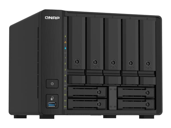 QNAP TS-932PX - NAS-server - 9 fack - SATA 6Gb/s - RAID RAID 0, 1, 5, 6, 10, 50, JBOD, 5 hot spare, 6-reservsnabbyte, 60, 50 hot spare, 10 hot spare,