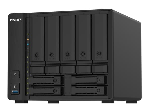 QNAP TS-932PX - NAS-server - 9 fack - SATA 6Gb/s - RAID RAID 0, 1, 5, 6, 10, 50, JBOD, 5 hot spare, 6-reservsnabbyte, 60, 50 hot spare, 10 hot spare,