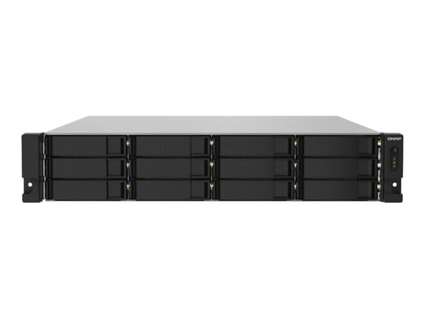 QNAP TS-1232PXU-RP - NAS-server - 12 fack - kan monteras i rack - SATA 6Gb/s - RAID RAID 0, 1, 5, 6, 10, 50, JBOD, 60 - RAM 4 GB - Gigabit Ethernet /