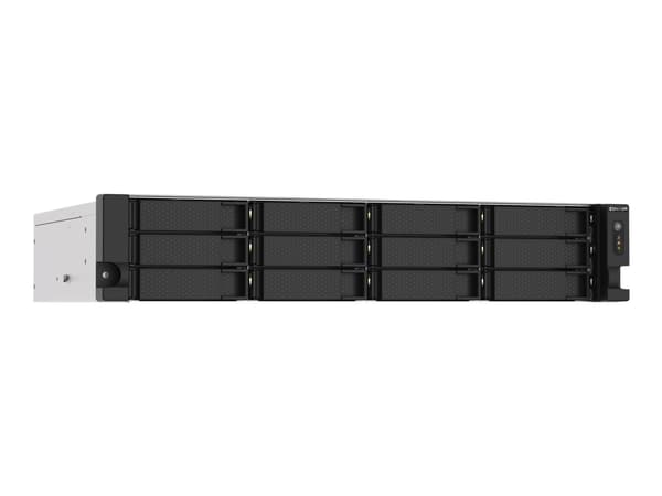 QNAP TS-1273AU-RP - NAS-server - 12 fack - kan monteras i rack - SATA 6Gb/s - RAID RAID 0, 1, 5, 6, 10, JBOD, 5 hot spare, 6-reservsnabbyte, 10 hot s