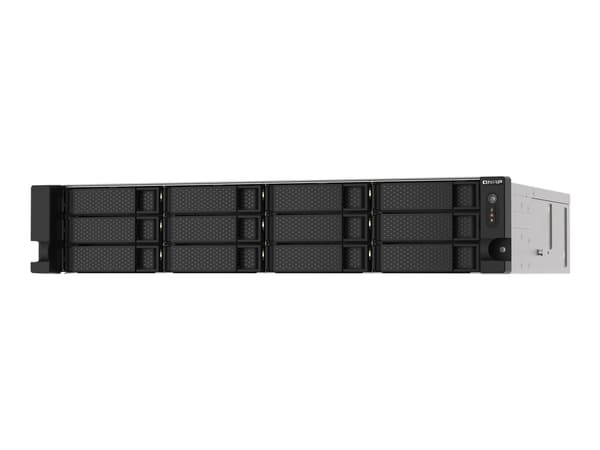 QNAP TS-1273AU-RP - NAS-server - 12 fack - kan monteras i rack - SATA 6Gb/s - RAID RAID 0, 1, 5, 6, 10, JBOD, 5 hot spare, 6-reservsnabbyte, 10 hot s