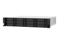 Miniatyrbild 1 av 5: QNAP TS-1273AU-RP - NAS-server - 12 fack - kan monteras i rack - SATA 6Gb/s - RAID RAID 0, 1, 5, 6, 10, JBOD, 5 hot spare, 6-reservsnabbyte, 10 hot s