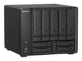 Miniatyrbild 4 av 5: QNAP TS-H973AX-32G - NAS-server - 9 fack - SATA 6Gb/s - RAID RAID 0, 1, 5, 6, 10, 50, JBOD, 60, RAID TP - RAM 32 GB - 2.5 Gigabit Ethernet / 10 Gigab