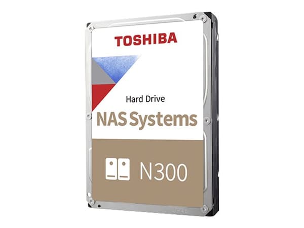 Toshiba N300 NAS - harddisk - 16 TB - intern - 3,5" - SATA 6 Gb/s - 7200 rpm - buffer: 512 MB