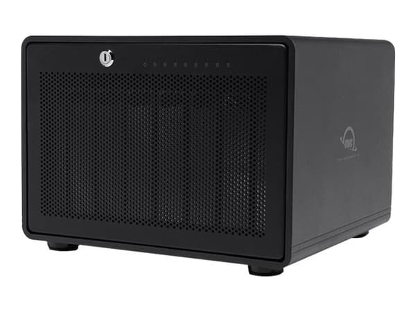 OWC ThunderBay 8 - Hårddiskarray - 0 GB - 8 fack (SATA-600) - Thunderbolt 3 (extern) Svart