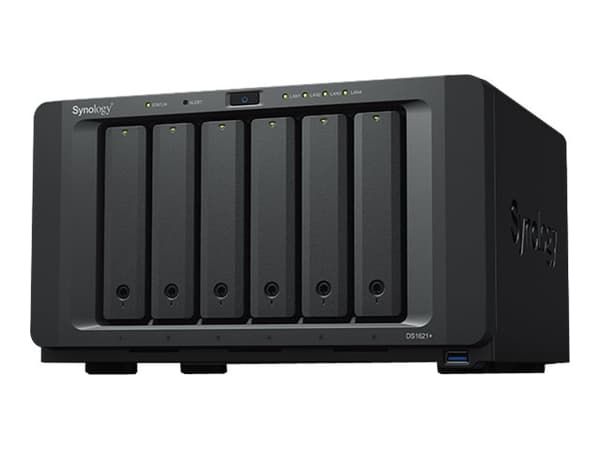 Synology DiskStation DS1621+ NAS Svart