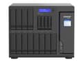 Miniatyrbilde 5 av 5: QNAP TVS-H1688X - NAS-server - 16 brønner - SATA 6Gb/s - RAID RAID 0, 1, 5, 6, 10, 50, JBOD, 5 hot spare, 6 hot spare, 60, 10 hot spare, RAID TP - RA