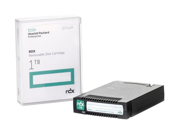 HPE RDX - RDX-patron - 1 TB / 2 TB - för ProLiant MicroServer Gen10, ML350 Gen11