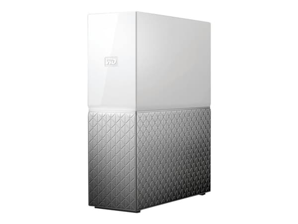 WD My Cloud Home WDBVXC0040HWT - Personlig cloud-opbevaringsenhed - 4 TB - HDD 4 TB x 1 - RAM 1 GB - Gigabit Ethernet Grå