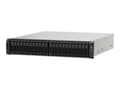 Miniatyrbild 1 av 5: QNAP TS-H2490FU - NAS-server - 24 fack - kan monteras i rack - PCI Express 3.0 x4 (NVMe) - RAID RAID 0, 1, 5, 6, 10, 50, JBOD, 60 - RAM 64 GB - 25 Gi