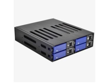 FANTEC MR-SA1041 - Harddiskarray - 4 brønner (SATA-600 / SAS) - HDD 0 - SATA 3Gb/s, SAS (ekstern)