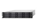 Pikkukuva 3 / 5: QNAP TS-H3088XU-RP NAS Teline ( 2U ) Ethernet LAN Musta, Harmaa W-1270
