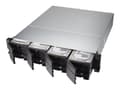 Pikkukuva 4 / 5: QNAP TS-H3088XU-RP NAS Teline ( 2U ) Ethernet LAN Musta, Harmaa W-1270