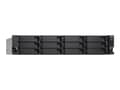 Pikkukuva 5 / 5: QNAP TS-H3088XU-RP NAS Teline ( 2U ) Ethernet LAN Musta, Harmaa W-1270