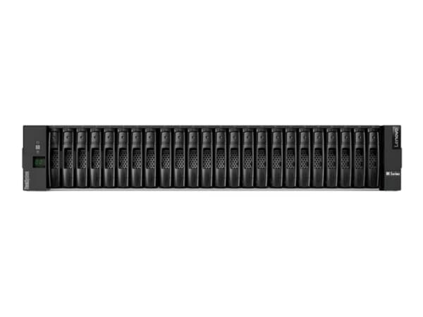 Lenovo ThinkSystem DE240S 2U24 SFF Expansion Enclosure - Lagringskabinet - 24 paikkaa (SAS-3) - rackversio - 2U