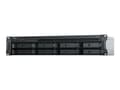 Miniatyrbild 1 av 5: Synology RackStation RS1221+ - NAS-server - 8 fack - kan monteras i rack - SATA 6Gb/s - RAID 0, 1, 5, 6, 10, JBOD - RAM 4 GB - Gigabit Ethernet - iSC