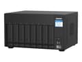 Miniatyrbilde 2 av 5: QNAP TS-832PX-4G - NAS-server - 8 brønner - SATA 6Gb/s - RAID RAID 0, 1, 5, 6, 10, 50, JBOD, 60 - RAM 4 GB - Gigabit Ethernet / 2.5 Gigabit Ethernet