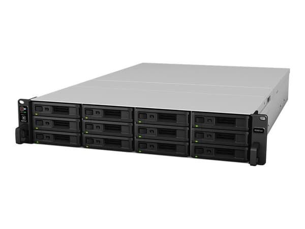Synology RackStation RS3621XS+, Tallennuspalvelin, Teline ( 2U ), Intel® Xeon®, D-1541, Musta