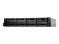 Pikkukuva 1 / 5: Synology RackStation RS3621XS+, Tallennuspalvelin, Teline ( 2U ), Intel® Xeon®, D-1541, Musta