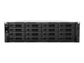 Miniatyrbild 4 av 5: Synology RackStation RS4021xs+ - NAS-server - 16 fack - kan monteras i rack - SATA 6Gb/s - RAID RAID 0, 1, 5, 6, 10, JBOD, 5 hot spare, 6-reservsnabb