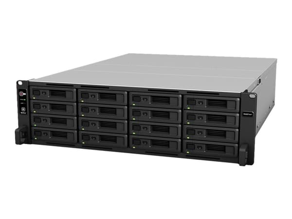 Synology RackStation RS4021xs+ - NAS-server - 16 fack - kan monteras i rack - SATA 6Gb/s - RAID RAID 0, 1, 5, 6, 10, JBOD, 5 hot spare, 6-reservsnabb