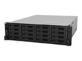 Miniatyrbild 2 av 5: Synology RackStation RS4021xs+ - NAS-server - 16 fack - kan monteras i rack - SATA 6Gb/s - RAID RAID 0, 1, 5, 6, 10, JBOD, 5 hot spare, 6-reservsnabb