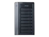 Promise PegasusPro R8 - NAS-palvelin - 8 lokeroa - 64 TB - SATA 6Gb/s - HDD 8 TB x 8 - RAID 0, 1, 5, 6, 10, 50, 60 - RAM 32 GB - Gigabit Ethernet / 1
