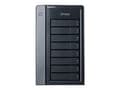 Pikkukuva 1 / 2: Promise PegasusPro R8 - NAS-palvelin - 8 lokeroa - 64 TB - SATA 6Gb/s - HDD 8 TB x 8 - RAID 0, 1, 5, 6, 10, 50, 60 - RAM 32 GB - Gigabit Ethernet / 1