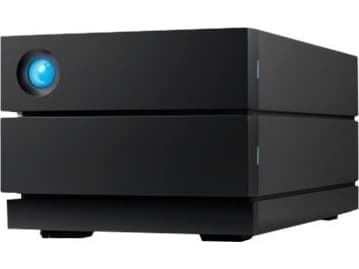 LaCie 2big RAID, 36 TB, HDD, 3.5", Työpöytä, Musta
