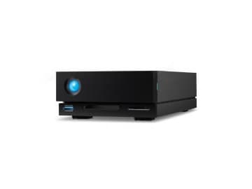LaCie 1big Dock STHS18000800 - Harddiskarray - 18 TB - 1 brønner (SATA-600) - HDD 18 TB x 1 - Thunderbolt 3, USB 3.1 (ekstern) - med Rescue Data Reco
