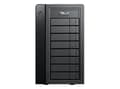 Pikkukuva 4 / 4: Promise Pegasus32 R8 - Kiintolevymallisto - 144 TB - 8 paikkaa (SATA-600) - Kiintolevy 18 TB x 8 - Thunderbolt 3, USB 3.2 Gen 2 (ulkoinen)