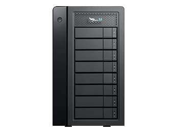 Promise Pegasus32 R8 - Kiintolevymallisto - 144 TB - 8 paikkaa (SATA-600) - Kiintolevy 18 TB x 8 - Thunderbolt 3, USB 3.2 Gen 2 (ulkoinen)
