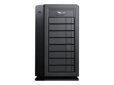 Promise Pegasus32 R8 - Kiintolevymallisto - 144 TB - 8 paikkaa (SATA-600) - Kiintolevy 18 TB x 8 - Thunderbolt 3, USB 3.2 Gen 2 (ulkoinen)