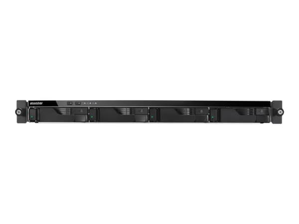 ASUSTOR Lockerstor 4RD AS6504RD - NAS-server - 4 fack - kan monteras i rack - SATA 6Gb/s - RAID 0, 1, 5, 6, 10, JBOD - RAM 8 GB - Gigabit Ethernet /